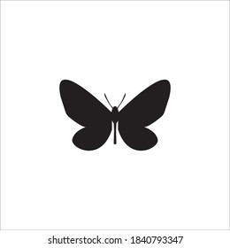 Butterfly icon logo, vector design illustration 