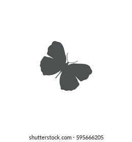 butterfly icon. sign design