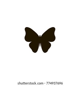 butterfly icon. sign design