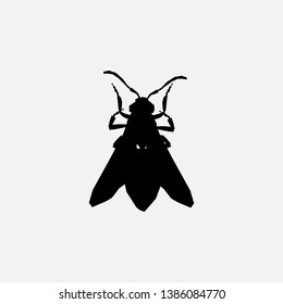 butterfly icon sign signifier vector