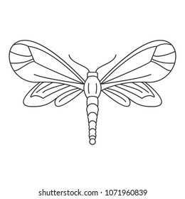Butterfly icon. Simple element illustration. Butterfly symbol design from Insect collection set. Can be used in web and mobile on white background