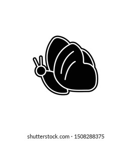 Butterfly icon. Simple glyph, flat vector of biology icons for ui and ux, website or mobile application