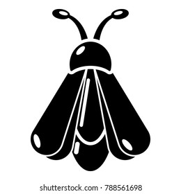 Butterfly icon. Simple illustration of butterfly vector icon for web