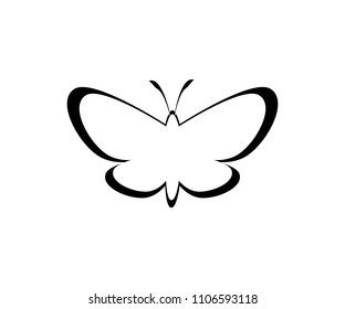 Butterfly icon style