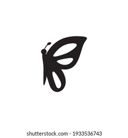 vector de símbolo de icono de mariposa