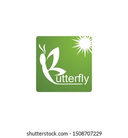 Butterfly icon and symbol vector illustration