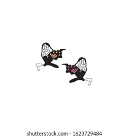 Butterfly icon and symbol vector illustration