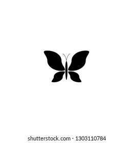 butterfly icon vector