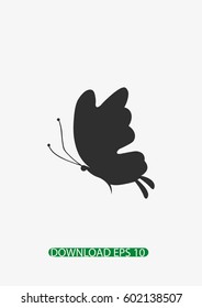 Butterfly icon, Vector