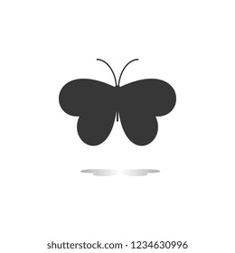 butterfly icon, vector best flat icon EPS