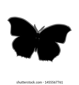 Butterfly icon vector design illustration