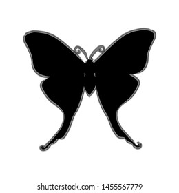 Butterfly icon vector design illustration