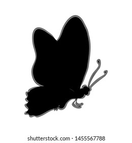 Butterfly icon vector design illustration