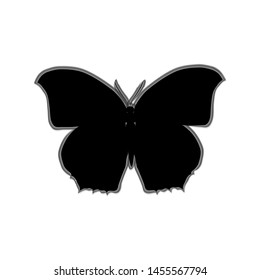 Butterfly icon vector design illustration