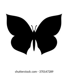 Butterfly Icon. vector illustration