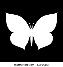Butterfly Icon. vector illustration