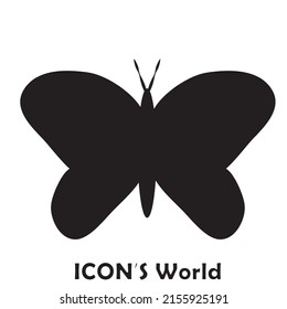 Butterfly icon. Vector illustration eps10.