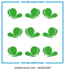 Butterfly icon vector illustration eps10.