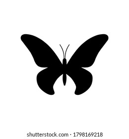 butterfly icon vector illustration logo template