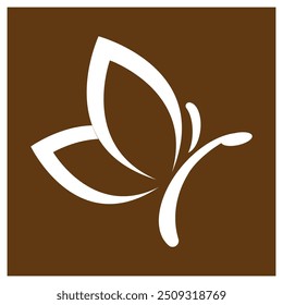 butterfly icon vector illustration logo design