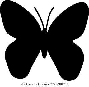 Butterfly icon vector illustration on white background..eps
