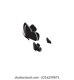 BUTTERFLY ICON VECTOR ILLUSTRATION SYMBOL DESIGN