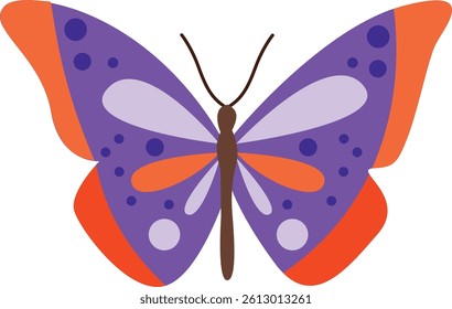 Butterfly icon vector image. Suitable for mobile apps, web apps and print media.