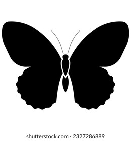 Butterfly icon vector. Insect illustration sign. Butterfly symbol or logo.