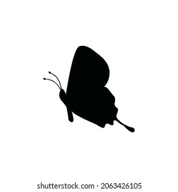 Butterfly icon vector. moth illustration sign. insect symbol or logo. 