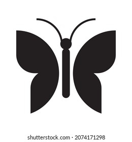 butterfly icon vector sign design