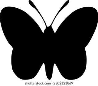 butterfly icon vector symbol design illustration