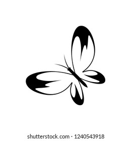 Butterfly icon vector templates
