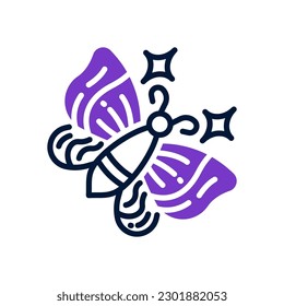 butterfly icon for your website, mobile, presentation, and logo design.