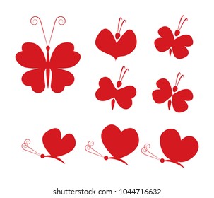 Butterfly Heart Wings Images Stock Photos Vectors Shutterstock