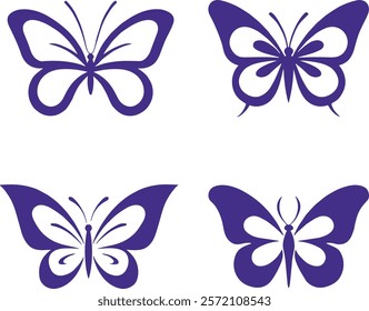 Butterfly image pack logo design