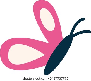 Butterfly Insect Hand Drawn Vector Illustration