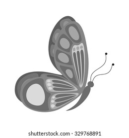 Butterfly, insects, fly icon vector image. Suitable for mobile apps, web apps and print media.