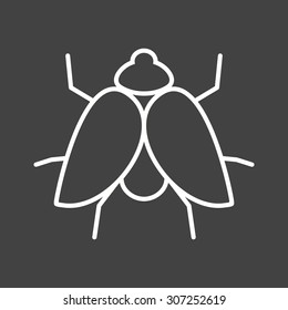 Butterfly, insects,fly icon vector image. Can also be used for Animals and Insects. Suitable for mobile apps, web apps and print media.