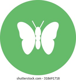 Butterfly, insects,fly icon vector image. Can also be used for Animals and Insects. Suitable for mobile apps, web apps and print media.