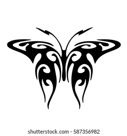 butterfly isolated on white