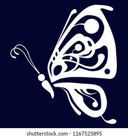 Butterfly Line Art