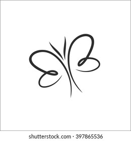 Butterfly-Line-Kunst