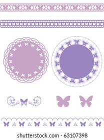 butterfly line and frame set
