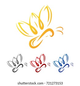 butterfly logo