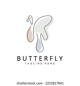 Butterfly Logo, Animal Design With Beautiful Wings, Decorative Animals, Product Brands