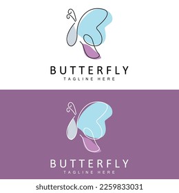 Butterfly Logo, Animal Design With Beautiful Wings, Decorative Animals, Product Brands