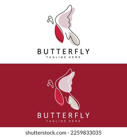 Butterfly Logo, Animal Design With Beautiful Wings, Decorative Animals, Product Brands