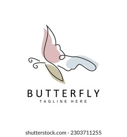 Butterfly Logo, Animal Design With Beautiful Wings, Decorative Animals, Product Brands