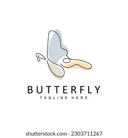 Butterfly Logo, Animal Design With Beautiful Wings, Decorative Animals, Product Brands