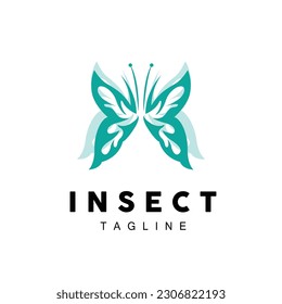 Butterfly Logo, Animal Design With Beautiful Wings, Decorative Animals, Product Brands